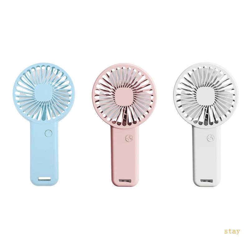 Quạt USB Cầm Tay 3 Tốc Độ Kèm Giá Đỡ Điện Thoại Tiện Dụng