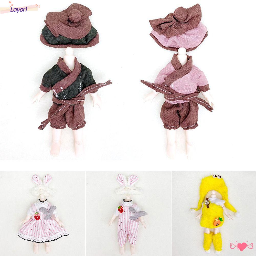 Đầm Đồ Chơi Búp Bê LAYOR1 10 Kiểu 1 / 11 Và 11 Ob11 16~17cm