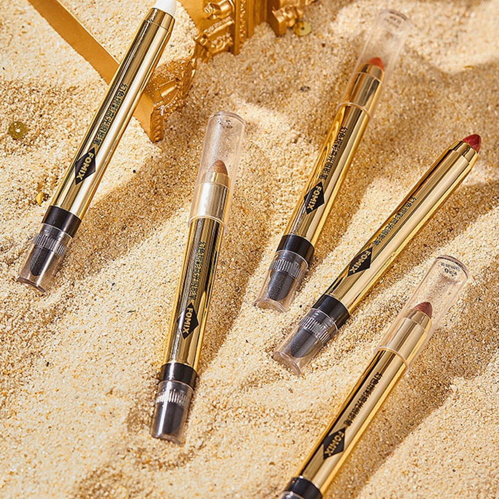 Thỏi phấn mắt hai đầu FOMIX 6 màu tùy chọn trang điểm mắt khói