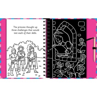 Scratch & Draw Princess - Scratch Art Activity Book