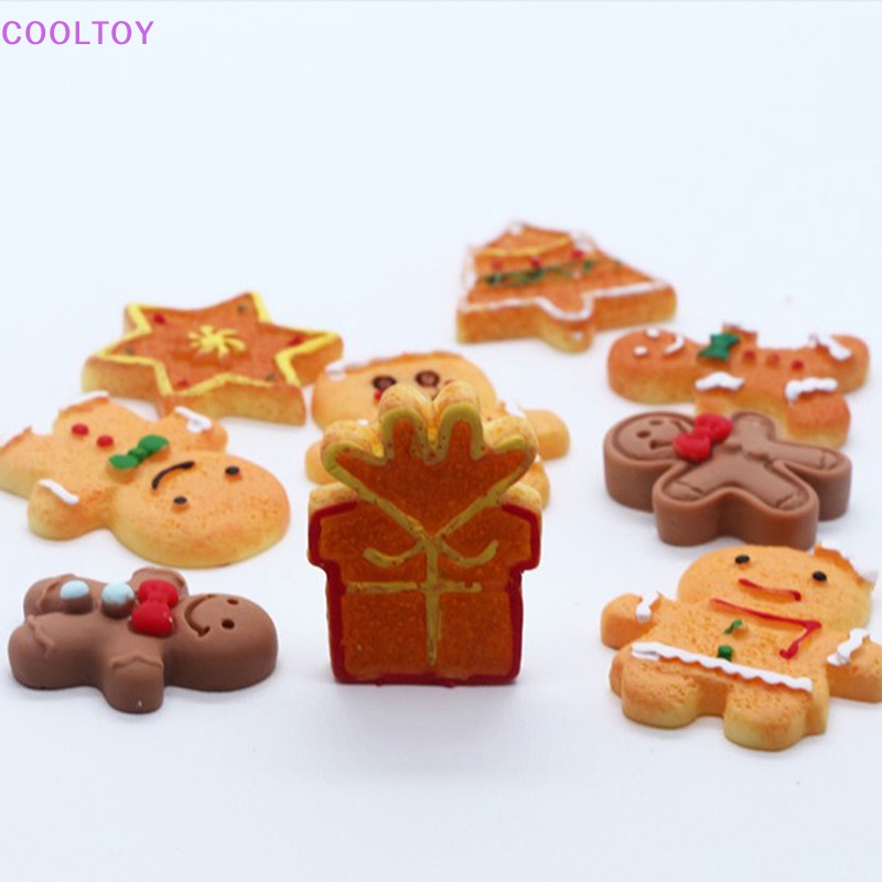 Cooltoy Bộ 6 Túi Đựng Bánh Quy Bánh Gừng Giáng Sinh Thu Nhỏ DIY Bán Chạy