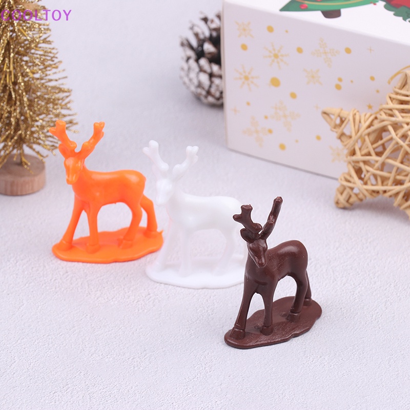 Mô Hình Hươu Cao Cổ Mini Trang Trí Nhà Búp Bê