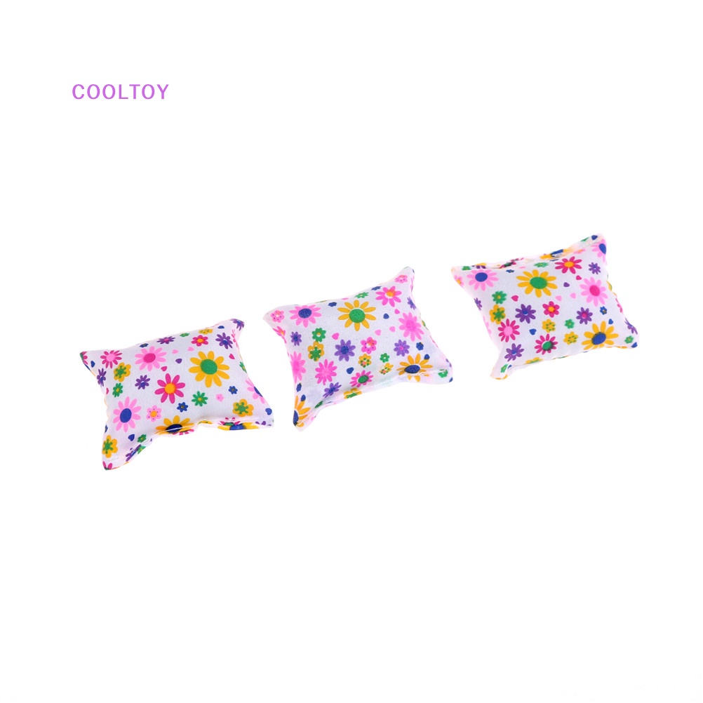 Cooltoy Set 3 Thú Nhồi Bông Đồ Chơi Nội Thất Cho Búp Bê