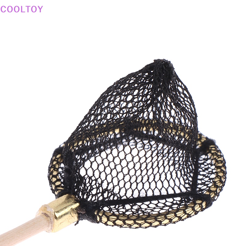 Set 2 Lưới Đánh Cá Mini Tỉ Lệ 1 / 12 Trang Trí Nhà Búp Bê