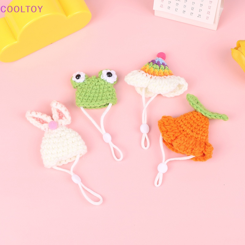 Mũ Beanie Dệt Kim Hoạt Hình Tỉ Lệ 1: 12 Trang Trí Nhà Búp Bê