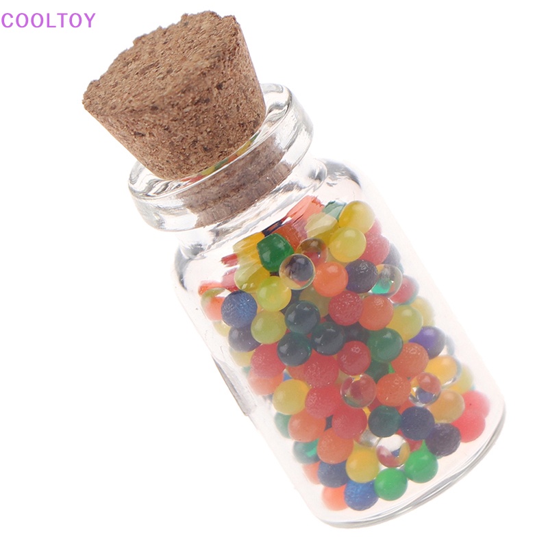 Set 10 Bình Nhựa 1 / 12 Trang Trí Nhà Búp Bê