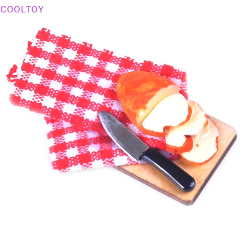 Cooltoy Mô Hình Thớt Bánh Mì Tỉ Lệ 1: 12 Trang Trí Nhà Búp Bê