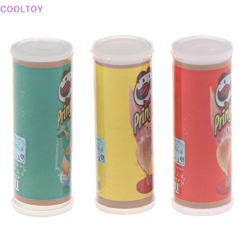 Set 1 / 3 Chai Khoai Tây Chiên Đồ Chơi Cho Nhà Búp Bê