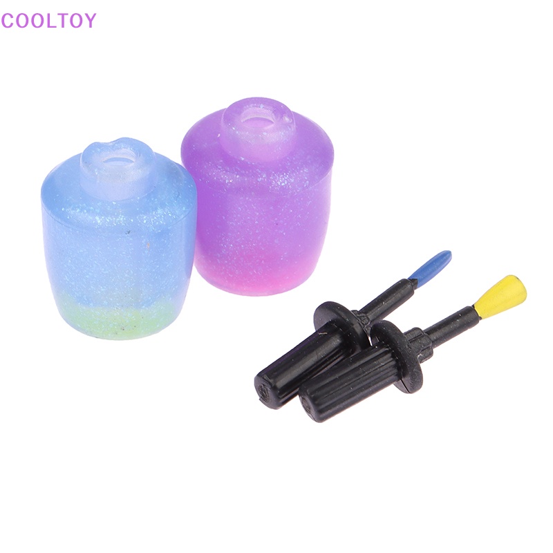 Cooltoy Bộ Đồ Chơi Trang Điểm Móng Tay Thu Nhỏ Thời Trang Sáng Tạo Dành Cho Trẻ Em