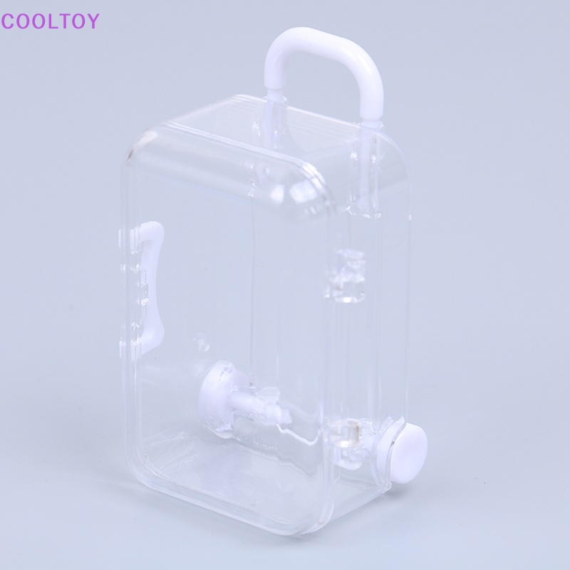 Va Li Lăn Bằng Nhựa Dễ Thương Dùng Trang Trí Nhà Búp Bê