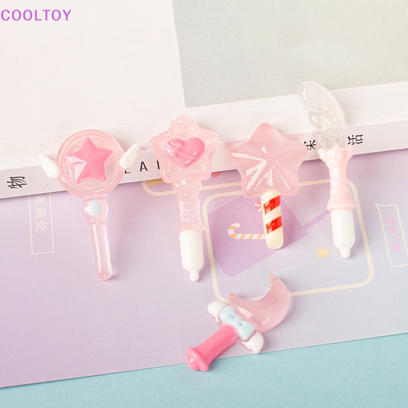 Set 10 Tượng COOLTOY mini Dạ Quang Trang Trí Nhà Búp Bê