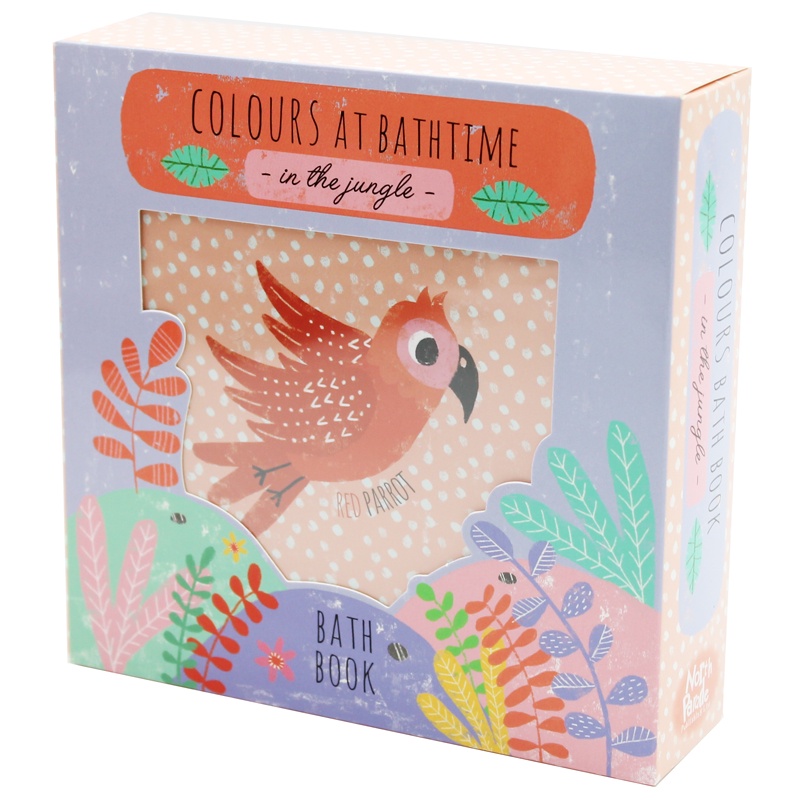 Bath Book In A Box - Colours At Bathtime In The Jungle