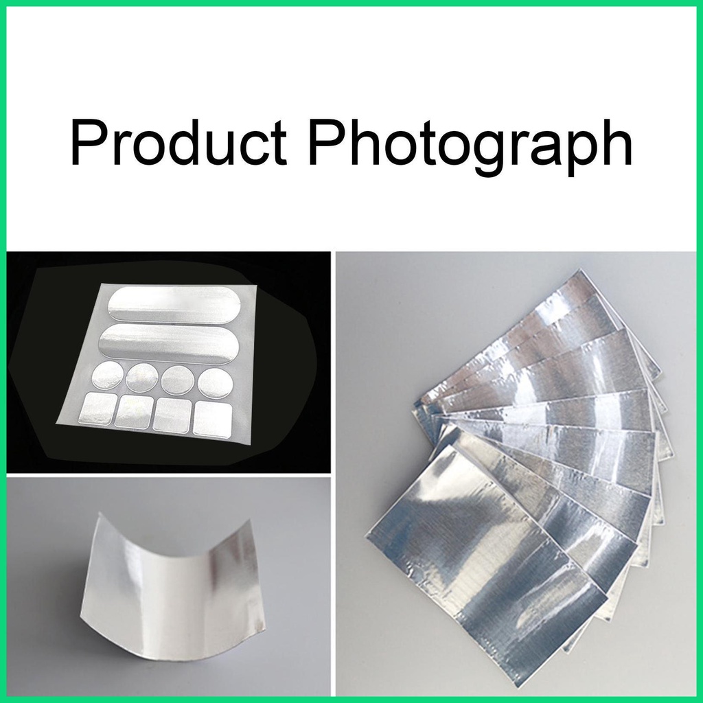 Bộ 10 Cuộn Băng Keo Lá Nhôm Sửa Chữa Ống Xả Nhiệt Độ Cao Cho HVAC Air Ducts jiwvn