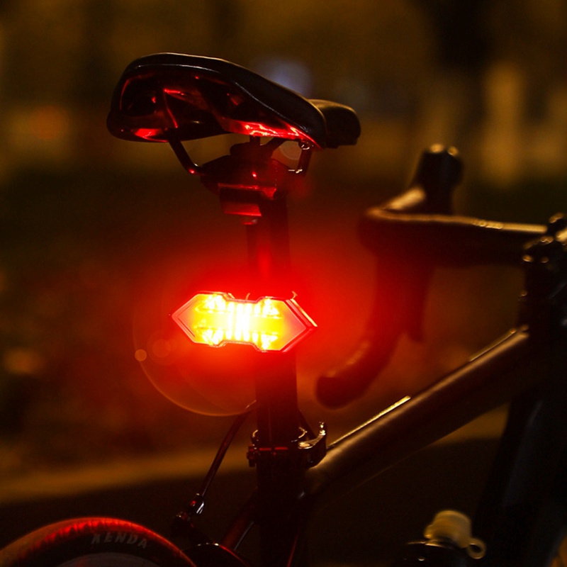 Đèn Đuôi Cảnh Báo Điều Khiển Từ Xa Gắn Mũ Bảo Hiểm Cho Xe Đạp