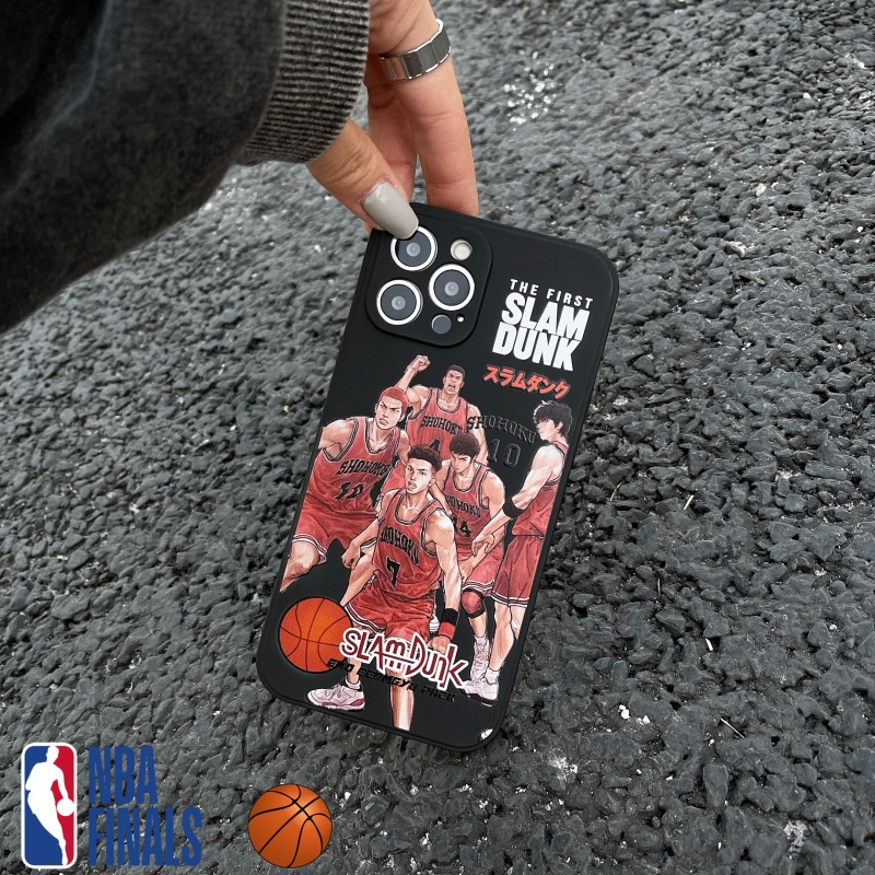 Ốp Điện Thoại Silicone Mềm Dạng Nhám Chống Sốc Họa Tiết Hoạt Hình Cho iPhone 14 13 12 11 Pro Max 14 Plus