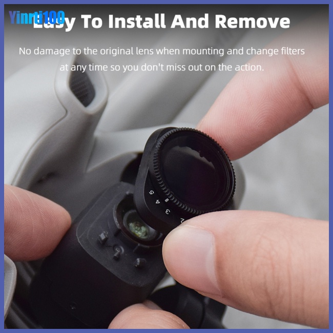 Kính Lọc Giảm Ánh Sáng Cho Máy Ảnh Dji Mini 3 Pro / Mini 3