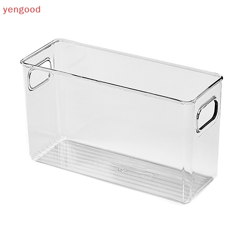 Giỏ Đựng Đồ Dùng / Mỹ Phẩm Để Bàn Bằng Acrylic Trong Suốt Tiện Dụng