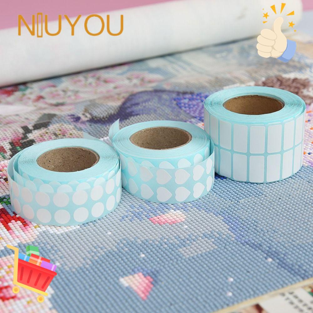 Bộ 3000 Miếng Dán Hình Vuông / Tròn Phong Cách Mosaic Độc ĐáoDụng Cụ Phân Loại Vẽ Tranh Chuyên Dụng