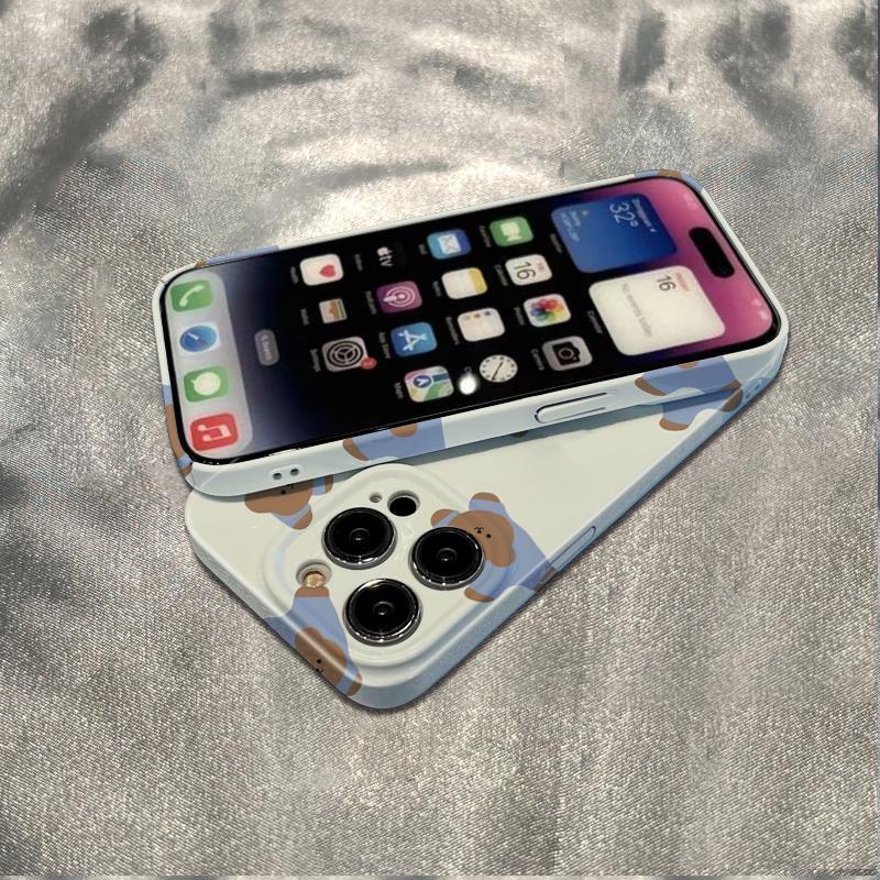 Ốp Điện Thoại Dẻo Họa Tiết Gấu Papa Dễ Thương Chống Sốc Cho Iphone12Max11136In 14pro PD05
