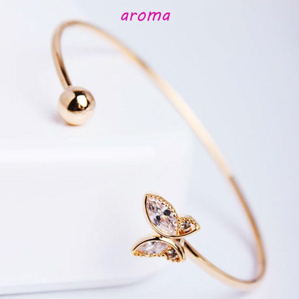 Vòng Đeo Tay Họa Tiết Bươm Bướm Thiết Kế Đơn Giản Tinh Tế Thời Trang Cho Nữ