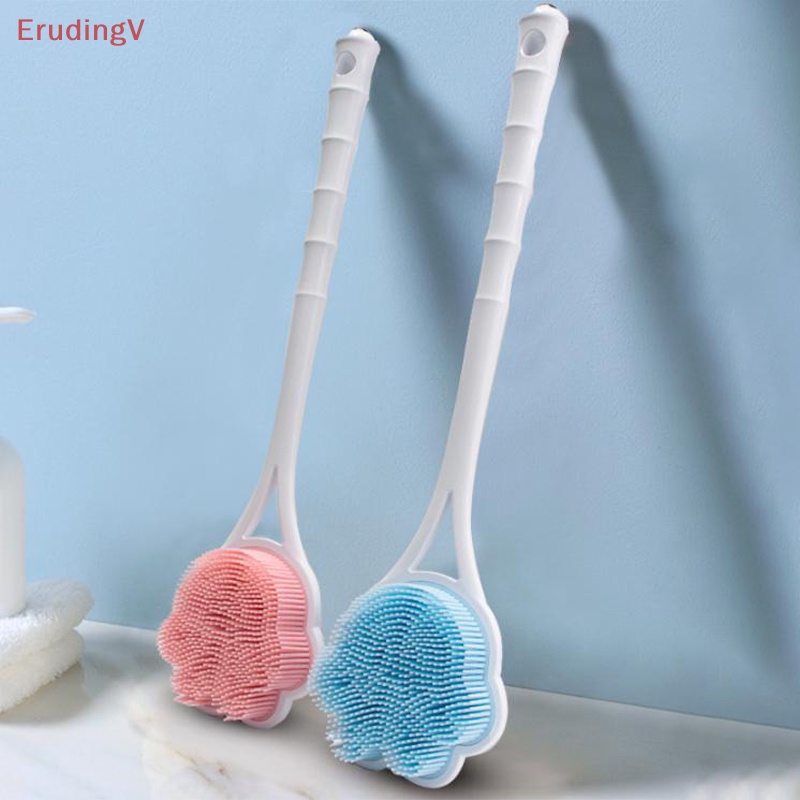 Bàn Chải Chà Lưng Hai Mặt Bằng Silicone Tiện Dụng Khi Tắm