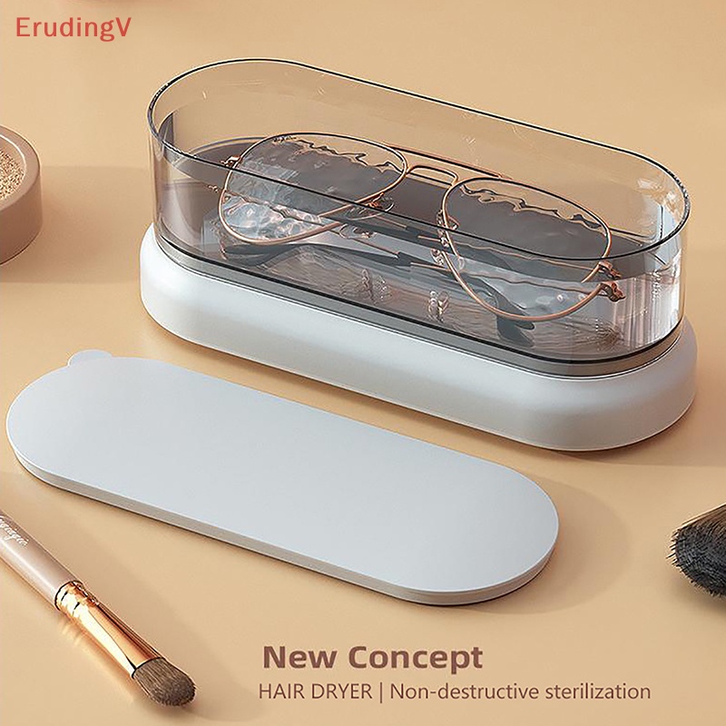 [ErudingV] Máy Giặt Trang Sức Đồng Hồ / Kính Mắt Bằng Sóng Siêu Âm Thông Minh [Mới]