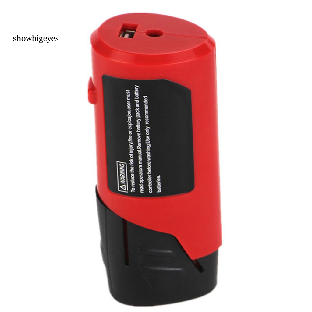 Bộ Chuyển Đổi Pin USB DC 12V Cho Milwaukee 49-24 - 2310 48-59 - 1201 M12