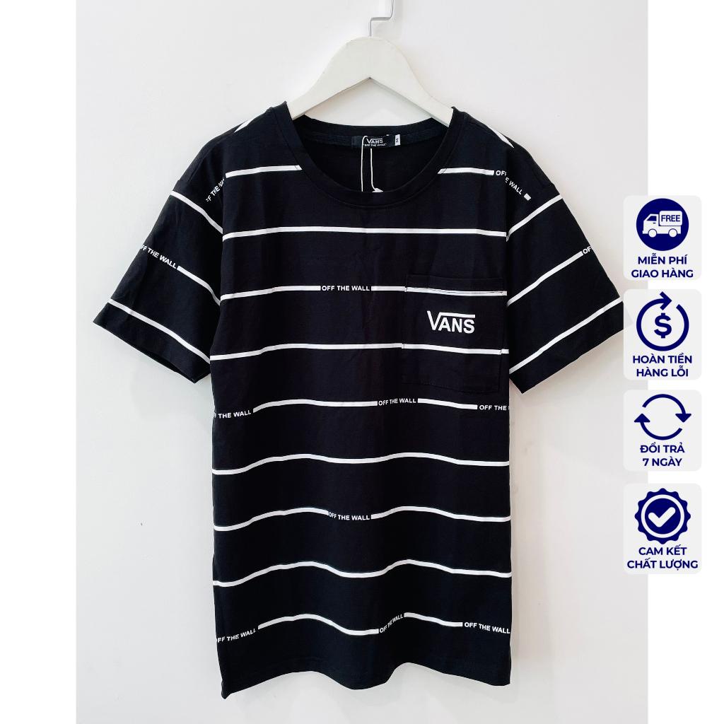 Áo thun Vans trắng chất vải cotton mềm min thoáng mát