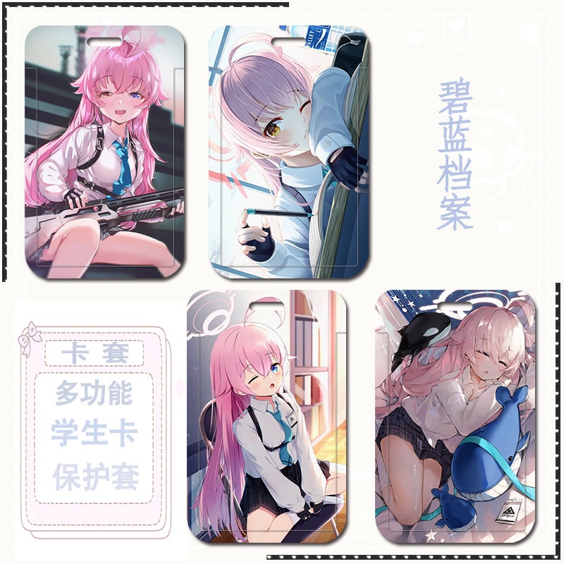 Vỏ Bọc Thẻ ID / Thẻ ID Họa Tiết Hoạt Hình Anime Dễ Thương DIY