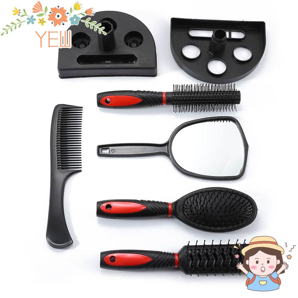 Set 5 Lược Chải Tóc Mát Xa Da Đầu Chuyên Nghiệp Chất Lượng Cao