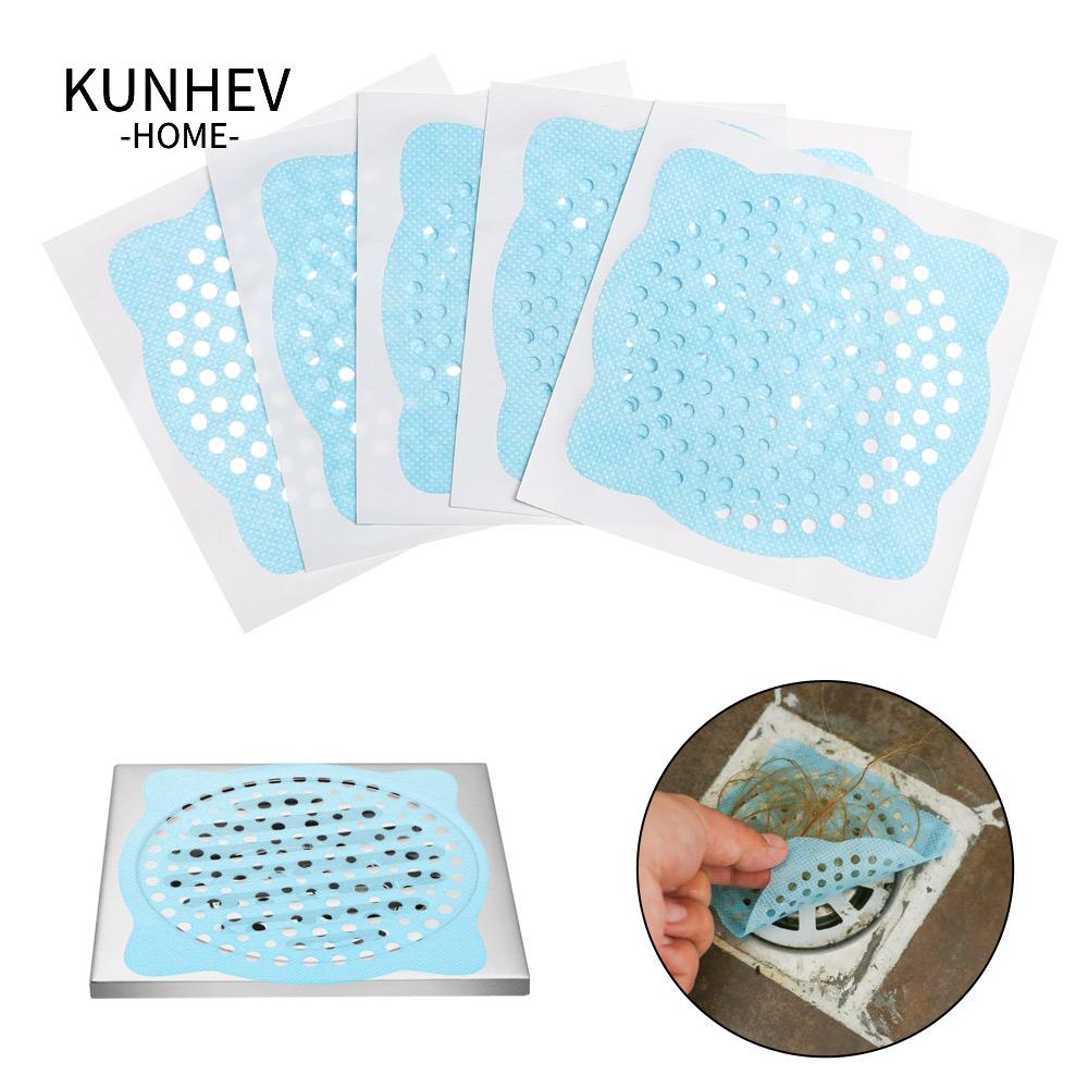 KUNHEV Set 10 Vỏ Bọc Cống Thoát Nước Sàn Nhà Tắm / Bồn Rửa Chén Dễ Lắp Đặt