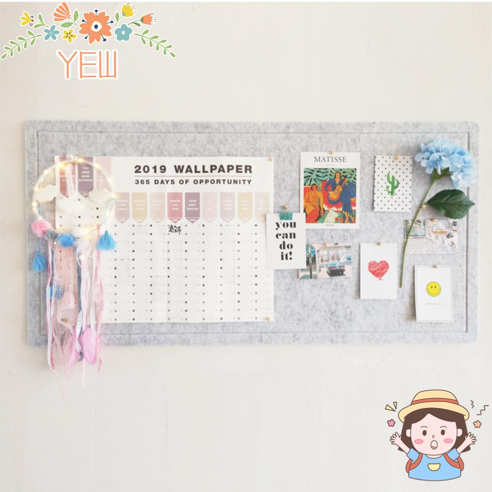 Bảng Ghim Ghi Chú Bằng Vải Nỉ Trang Trí Tường