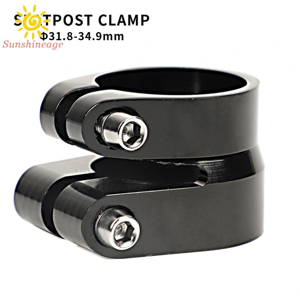 1 Kẹp Cốt Yên Xe Đạp Bằng Hợp Kim Nhôm Hai Lớp 31.6mm / 34.9mm