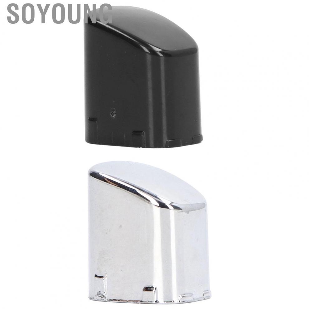 Soyoung Parking Brake Button Cap  ABS 6rd711333a Scratch Resistant Antiaging Handbrake Cover Wearproof for Car