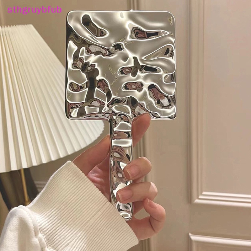Gương Trang Điểm Cầm Tay Hình Vuông Mini Dạng Lỏng