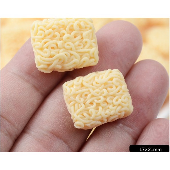 Mô hình miến mì tôm phụ kiện trang trí slime | Mini House