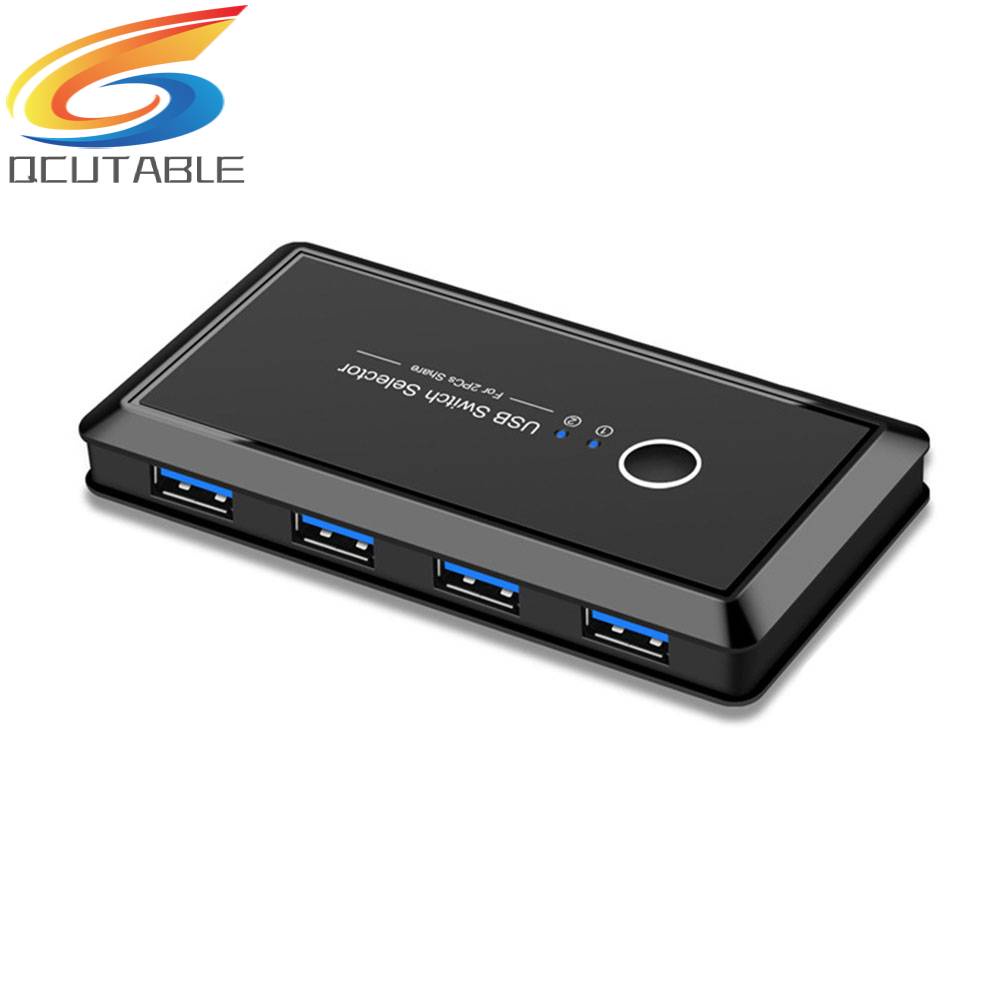 Bộ Chia 2 Cổng USB 3.0 2x4 4 Cổng USB Cho Máy In / Chuột / Bàn Phím