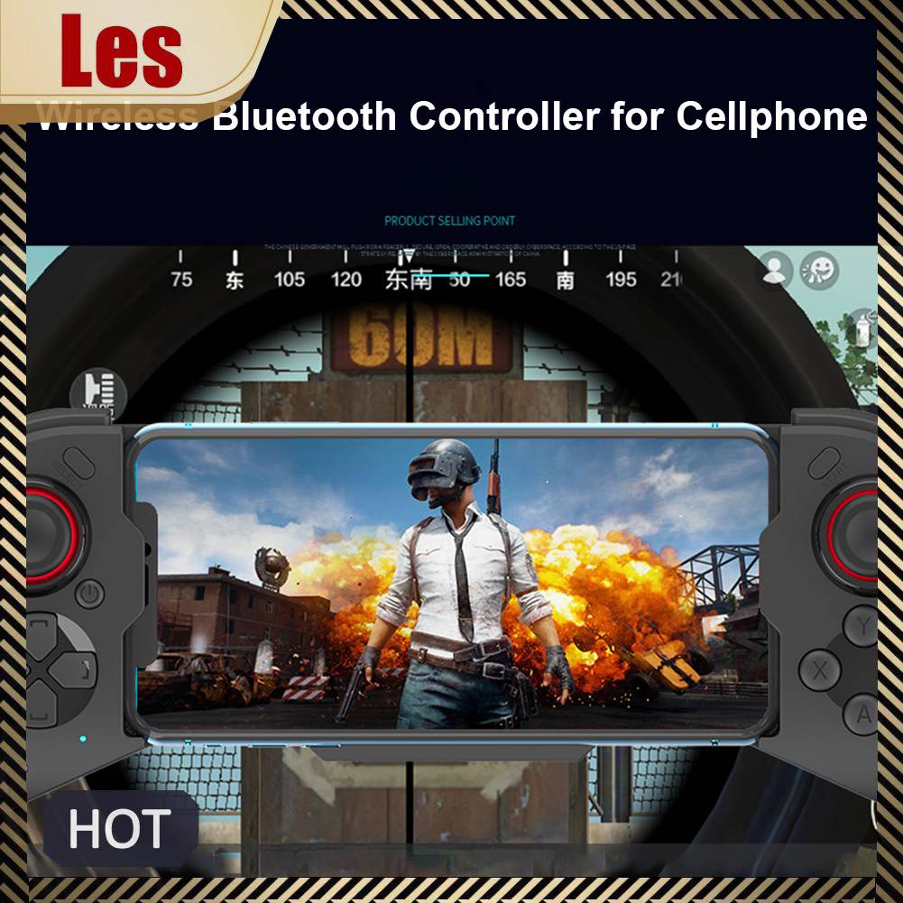 Tay Cầm Điều Khiển Chơi Game Bluetooth Cho PUBG Mobile iOS A