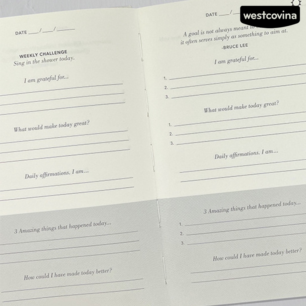 [WSTN] [WSTN]✎Sổ Đánh Dấu Trang Sách Bằng Giấy Dày Dặn In Chữ Tiếng Anh Độc Đáo Tiện Dụng