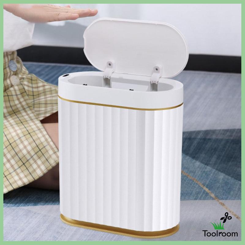 Thùng Rác Cảm Ứng Lớn Không Chạm Có Nắp Đậy