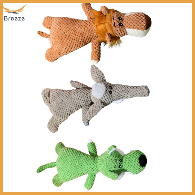 Đồ Chơi Nhồi Bông Hình Động Vật Hoạt Hình Chống Cắn Làm Sạch Răng Cho Thú Cưng