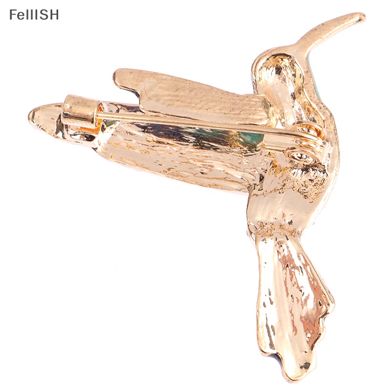 Ghim Cài Áo Hình Chú Chim Đính Đá Nhân Tạo Thời Trang 439br