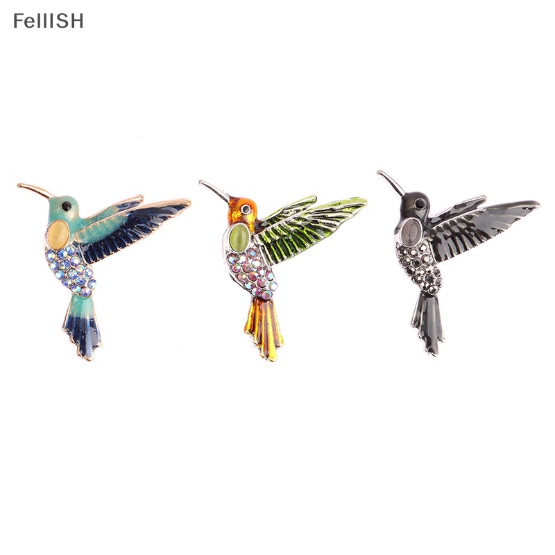 Ghim Cài Áo Hình Chú Chim Đính Đá Nhân Tạo Thời Trang 439br