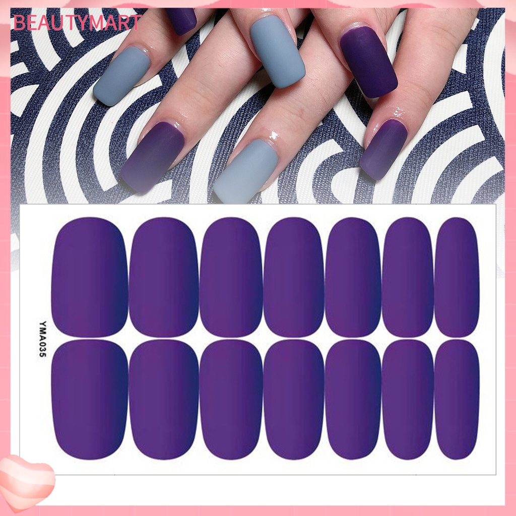 Miếng Dán Móng Tay Tự Dính Siêu Mỏng Độc Đáo Cho Nữ