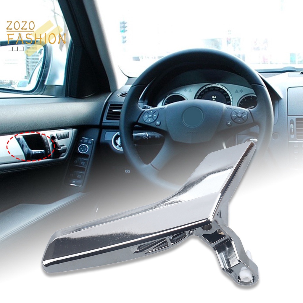 Tay Nắm Cửa Bên Trái ABS Bóng Chống Mài Mòn 2047201763 2047201171 Phụ Kiện Chuyên Dụng Cho Xe Hơi Benz C230 C250 C280