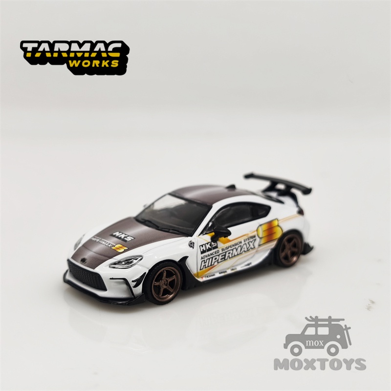 TARMAC WORKS Mô Hình Xe Hơi Toyota GR86 HKS HIPERMAX Cỡ 1 / 64