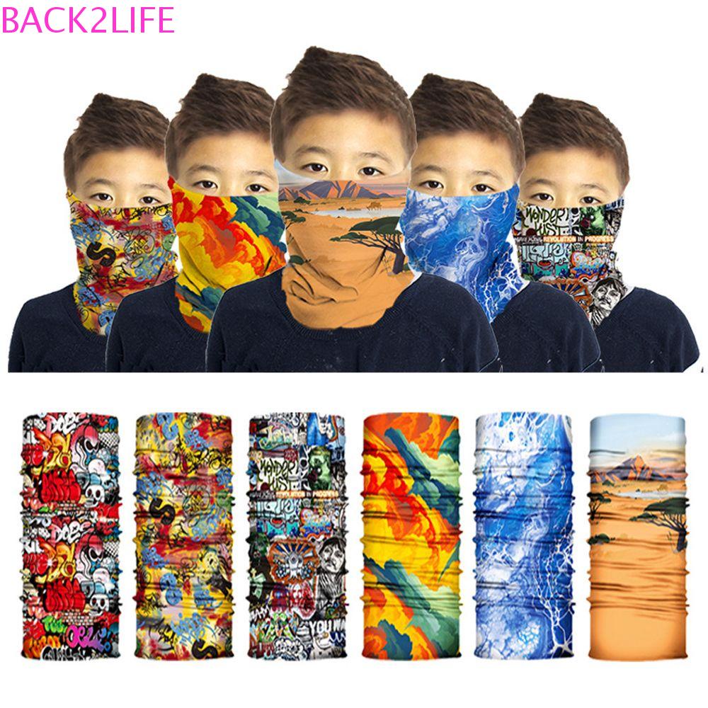 BACK2LIFE Khẩu Trang Che Mặt Giữ Ấm Co Giãn Chống Bụi Thời Trang