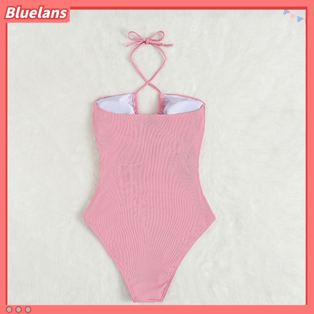 Bộ Bikini Một Mảnh Hở Lưng Thời Trang Mùa Hè Cho Nữ