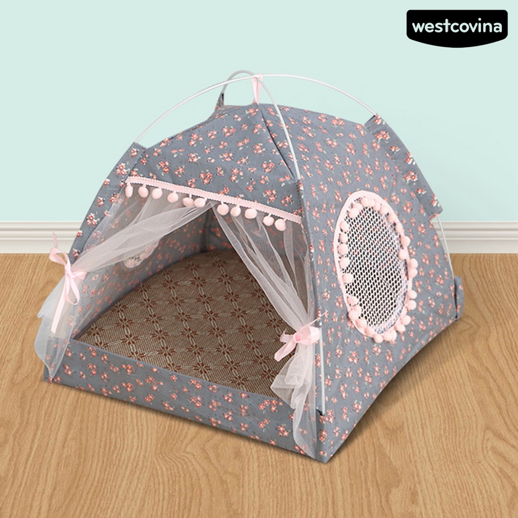 [COD]♞Nhà Vải Bản Rộng Siêu Mềm Mại In Họa Tiết Dễ Vệ Sinh Cho Thú Cưng