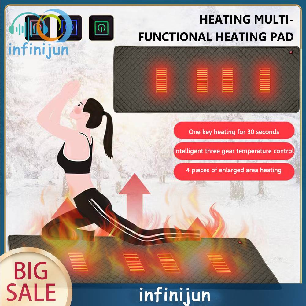 Thảm Sưởi Ấm 3 Mức Độ Bằng Điện Dành Cho Cắm Trại Leo Núi